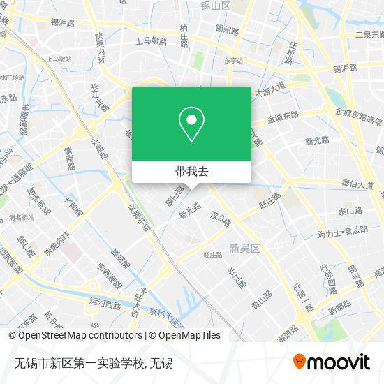 无锡市新区第一实验学校地图