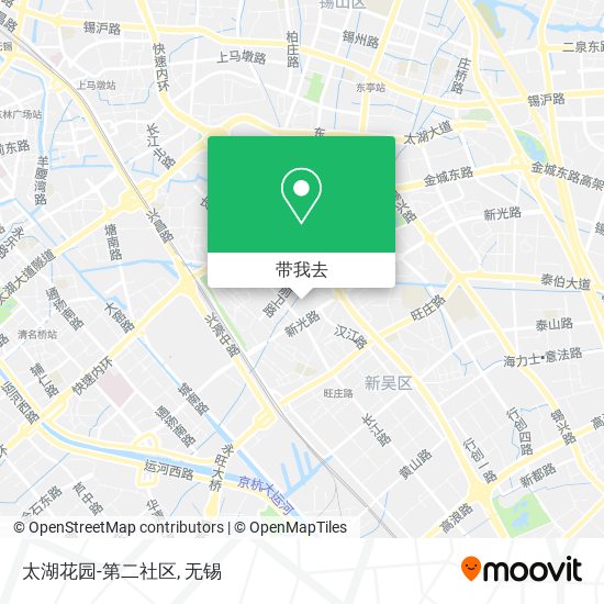 太湖花园-第二社区地图