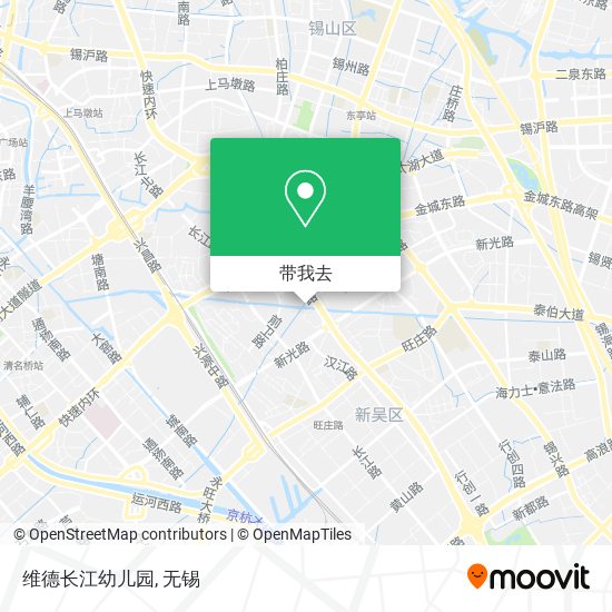 维德长江幼儿园地图