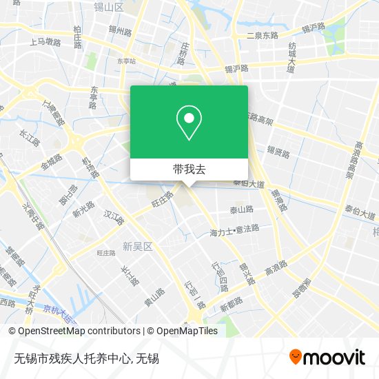 无锡市残疾人托养中心地图