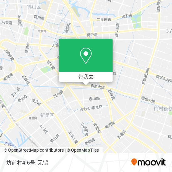 坊前村4-6号地图