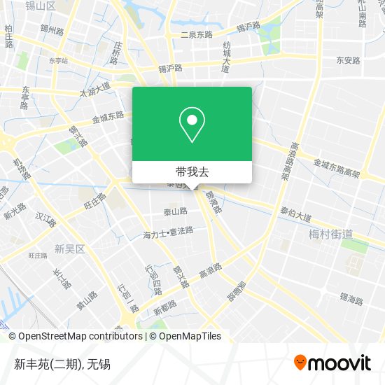 新丰苑(二期)地图