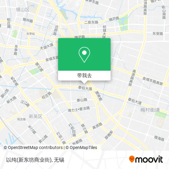 以纯(新东坊商业街)地图