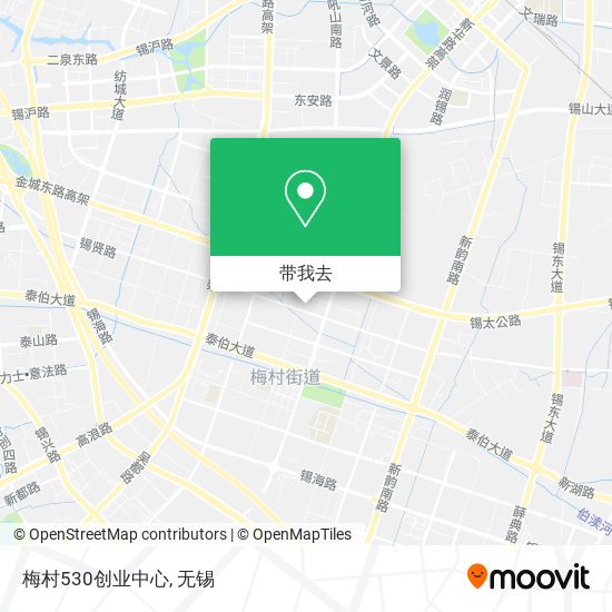 梅村530创业中心地图