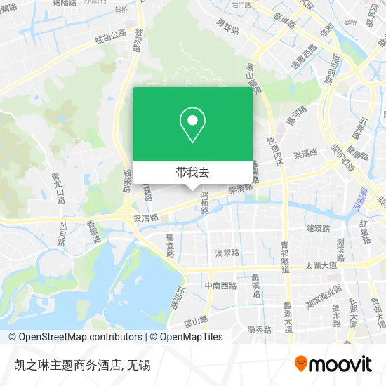凯之琳主题商务酒店地图