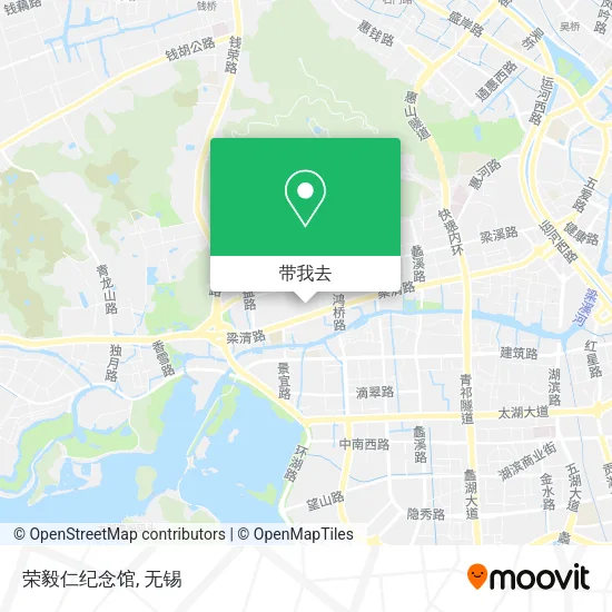 荣毅仁纪念馆地图