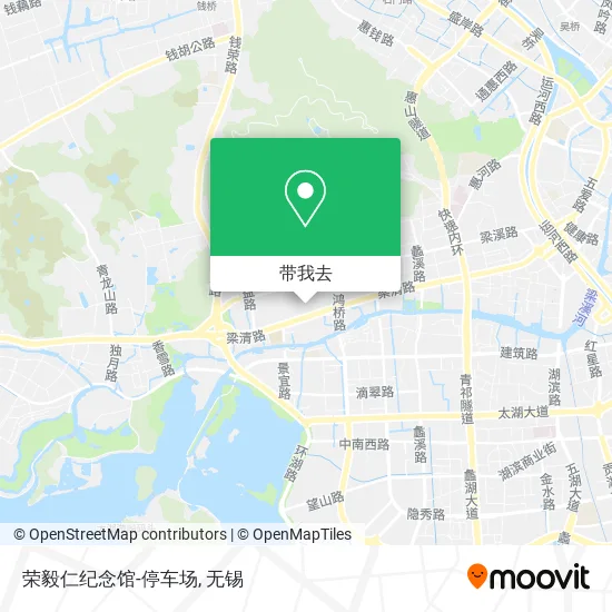 荣毅仁纪念馆-停车场地图