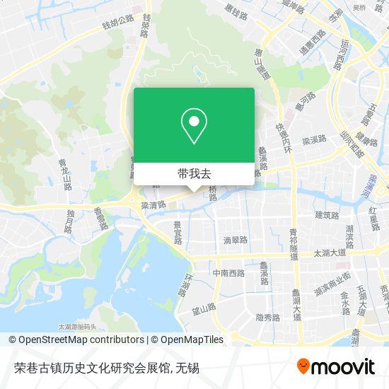 荣巷古镇历史文化研究会展馆地图