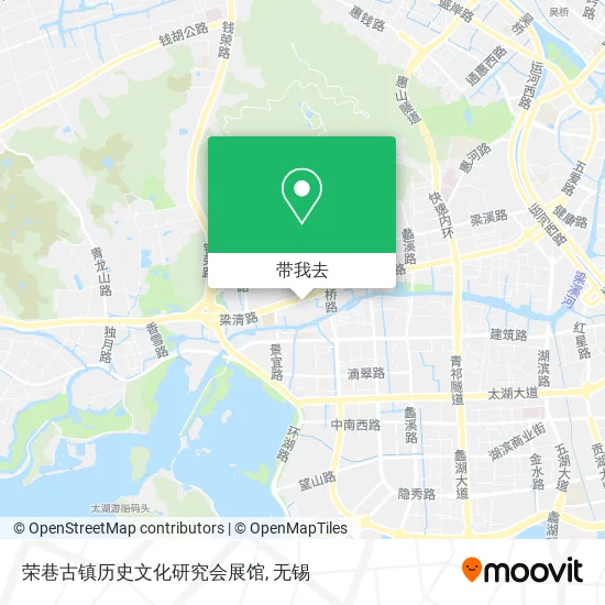 荣巷古镇历史文化研究会展馆地图