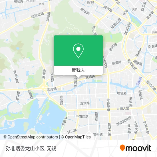 孙巷居委龙山小区地图