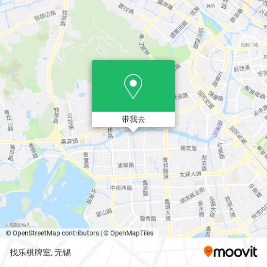找乐棋牌室地图
