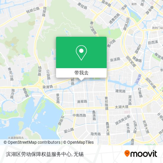 滨湖区劳动保障权益服务中心地图