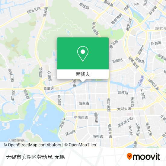 无锡市滨湖区劳动局地图