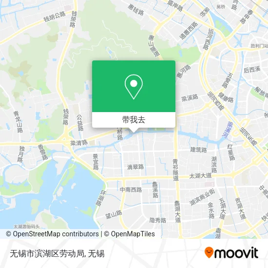 无锡市滨湖区劳动局地图