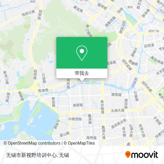 无锡市新视野培训中心地图