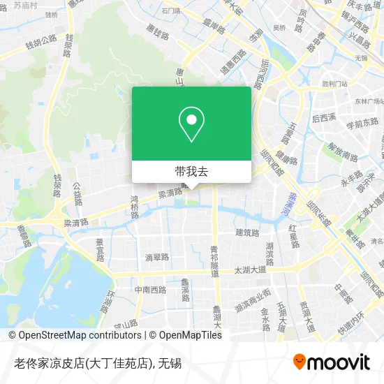 老佟家凉皮店(大丁佳苑店)地图