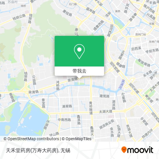天禾堂药房(万寿大药房)地图