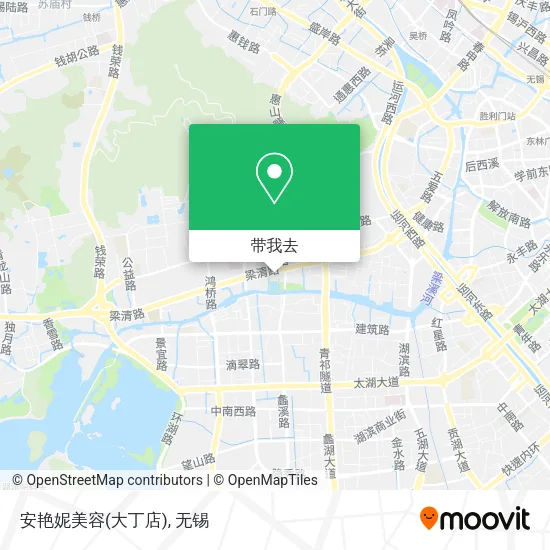 安艳妮美容(大丁店)地图