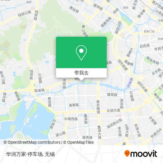 华润万家-停车场地图