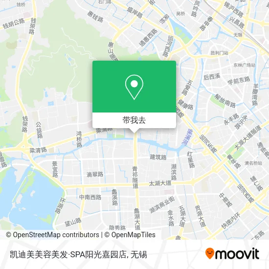 凯迪美美容美发·SPA阳光嘉园店地图