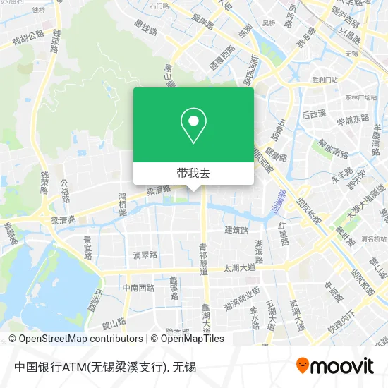 中国银行ATM(无锡梁溪支行)地图