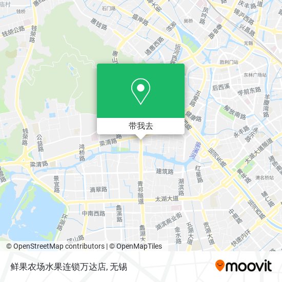 鲜果农场水果连锁万达店地图