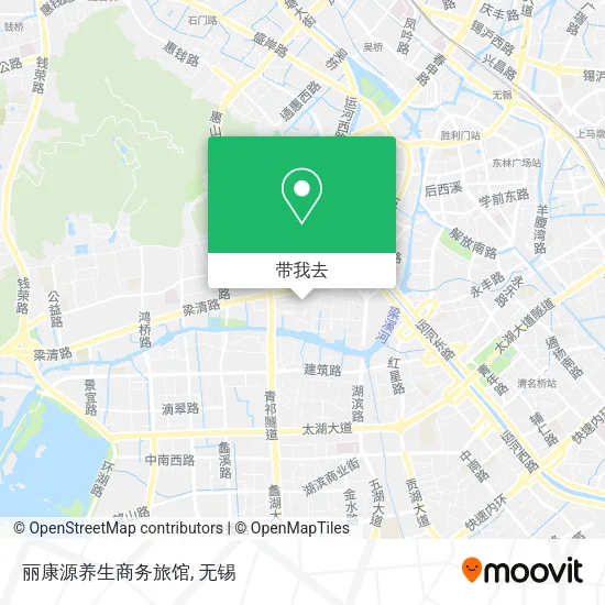 丽康源养生商务旅馆地图