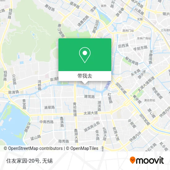 住友家园-20号地图