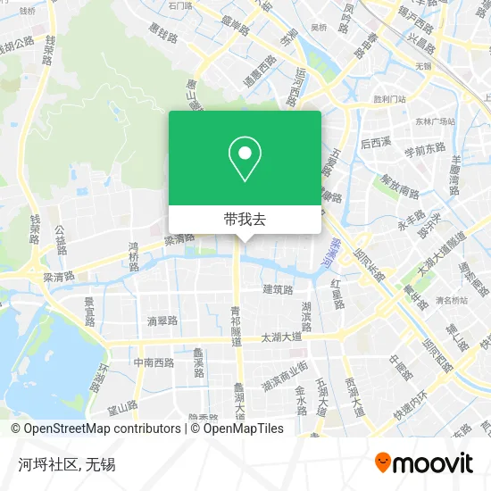 河埒社区地图