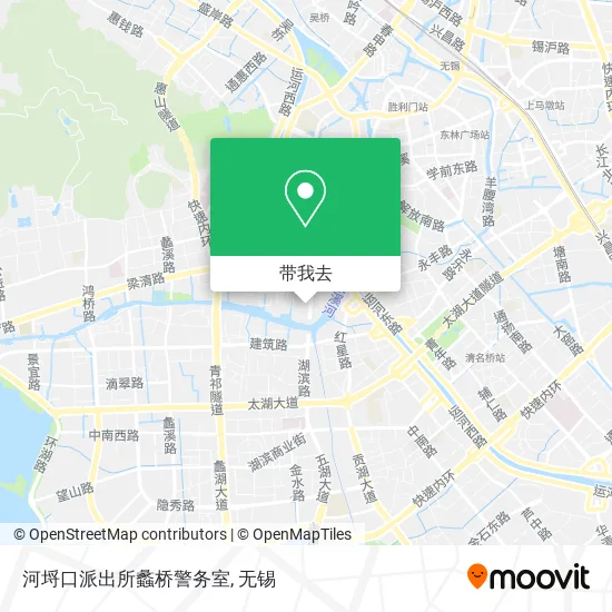 河埒口派出所蠡桥警务室地图