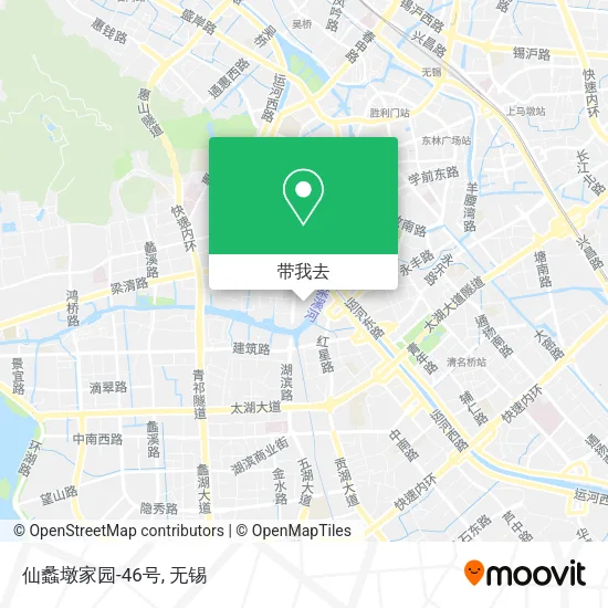 仙蠡墩家园-46号地图