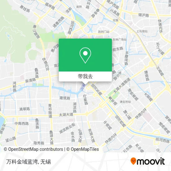 万科金域蓝湾地图