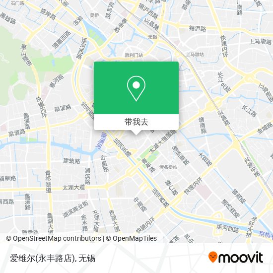 爱维尔(永丰路店)地图