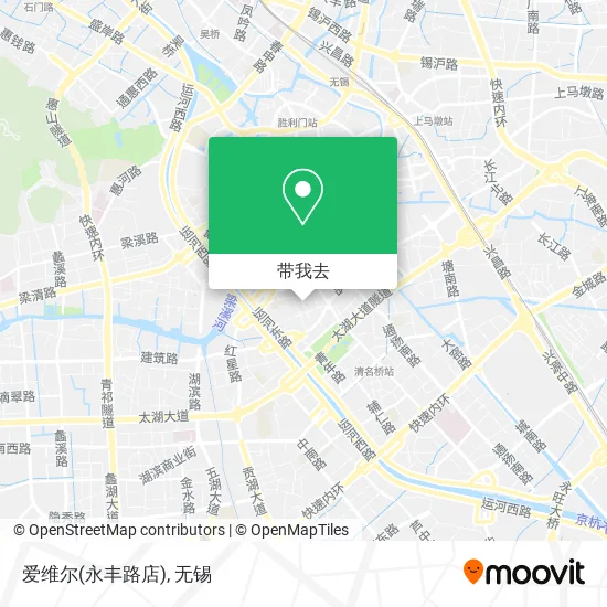 爱维尔(永丰路店)地图