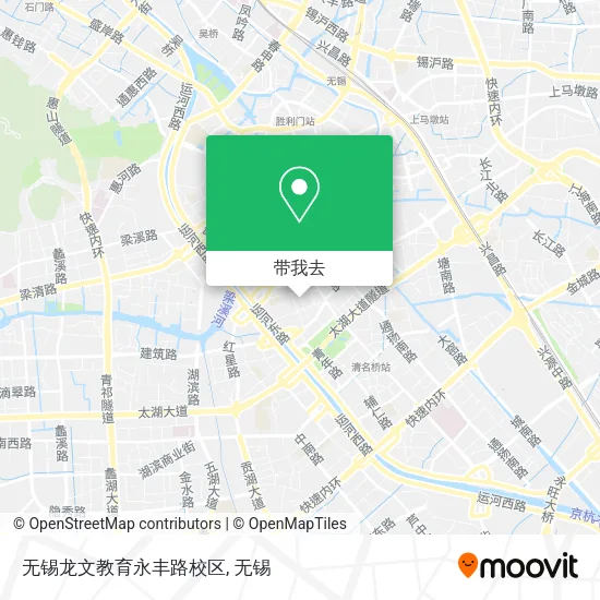 无锡龙文教育永丰路校区地图