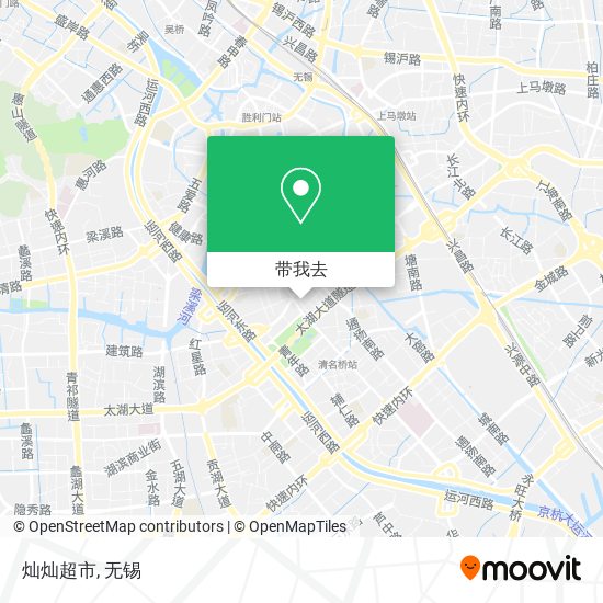 灿灿超市地图