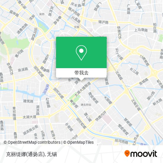 克丽缇娜(通扬店)地图