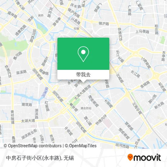 中房石子街小区(永丰路)地图