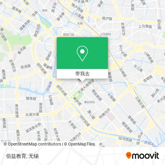 佰益教育地图