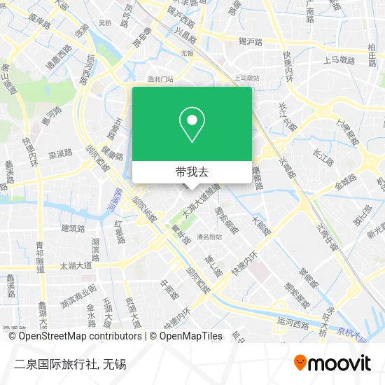 二泉国际旅行社地图