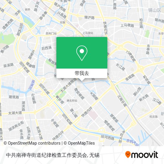 中共南禅寺街道纪律检查工作委员会地图