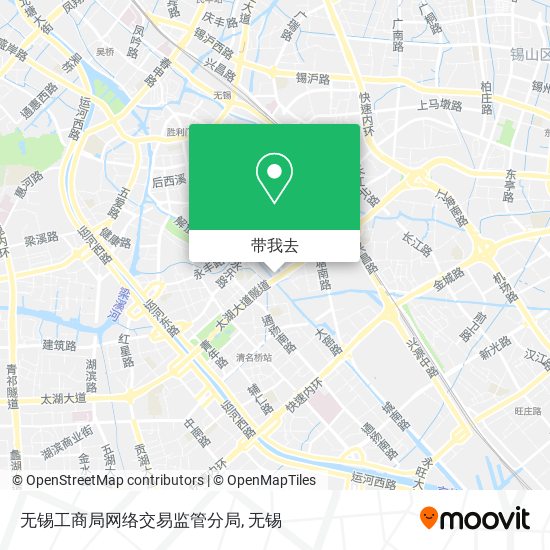 无锡工商局网络交易监管分局地图