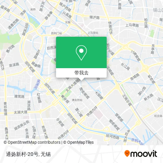 通扬新村-20号地图