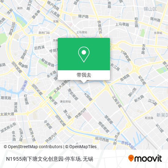 N1955南下塘文化创意园-停车场地图