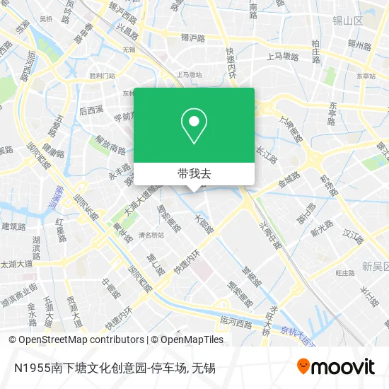 N1955南下塘文化创意园-停车场地图