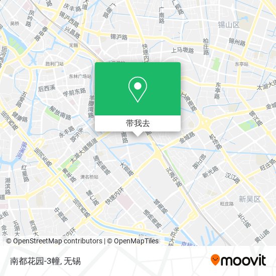 南都花园-3幢地图