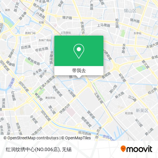 红润纹绣中心(NO.006店)地图