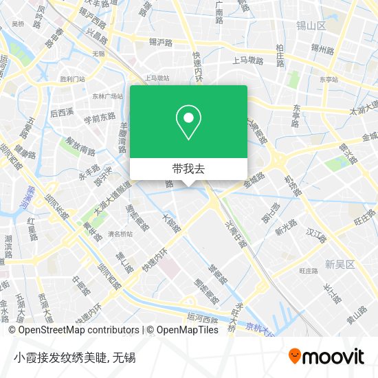 小霞接发纹绣美睫地图