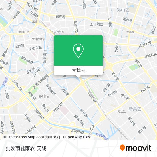 批发雨鞋雨衣地图