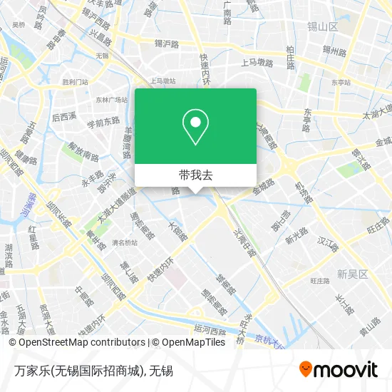 万家乐(无锡国际招商城)地图
